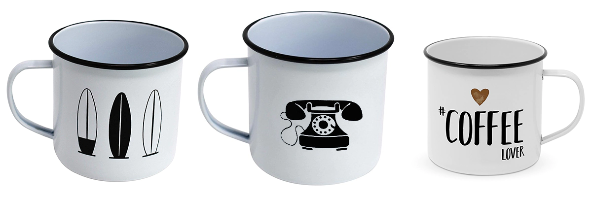 kubki w stylu vintage