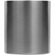 Metalowy kubek z czarnym karabińczykiem 200 ml