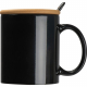Kubek ceramiczny z łyżeczką 300 ml