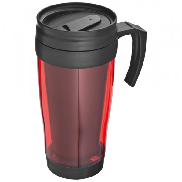 Kubek termiczny 400 ml, czerwony