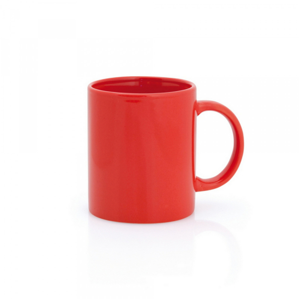 Kubek ceramiczny 300ml, czerwony